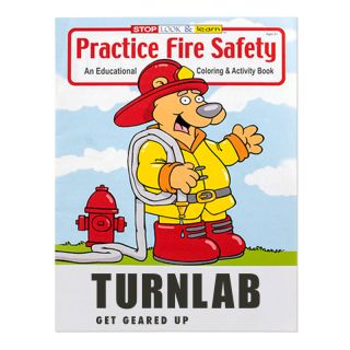 ized Practice Fire Safety Coloring Books