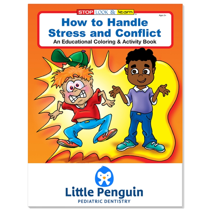 Imprinted How to Handle Stress and Conflict Coloring Books 
