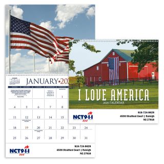 I Love America Wall Calendars