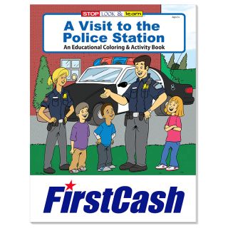 A Visit to the Police Station Coloring Books