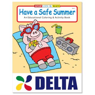 Have a Safe Summer Coloring Books
