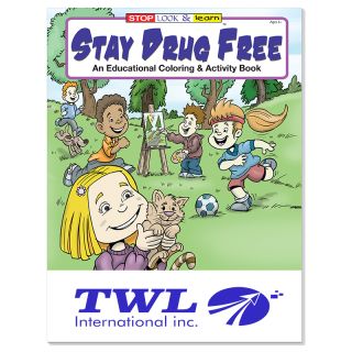 Stay Drug Free Coloring Books