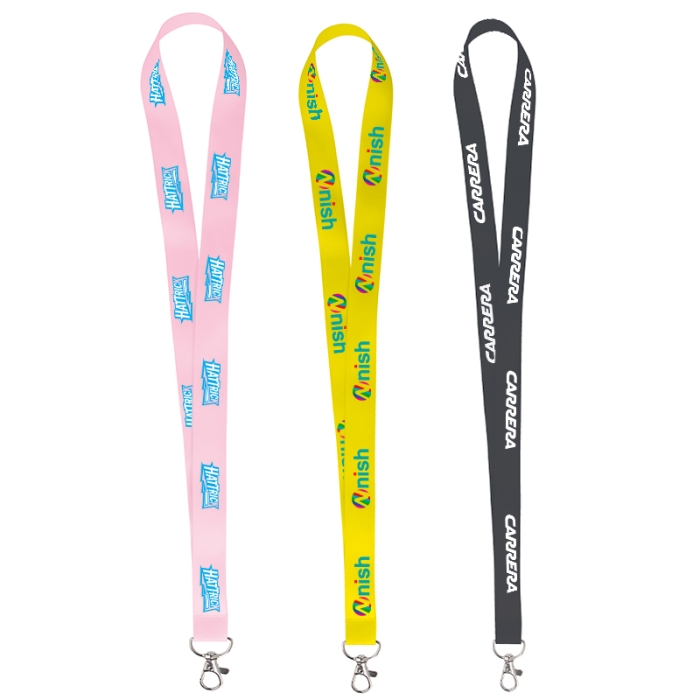 Promotional 0.75 Inch Satin Lanyards