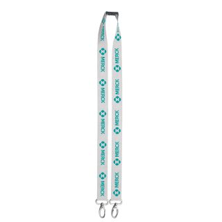 .375 Inch Double Hanger Lanyards