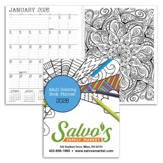 Adult Coloring Book Planners