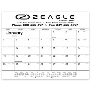 Black and White Desk Pads