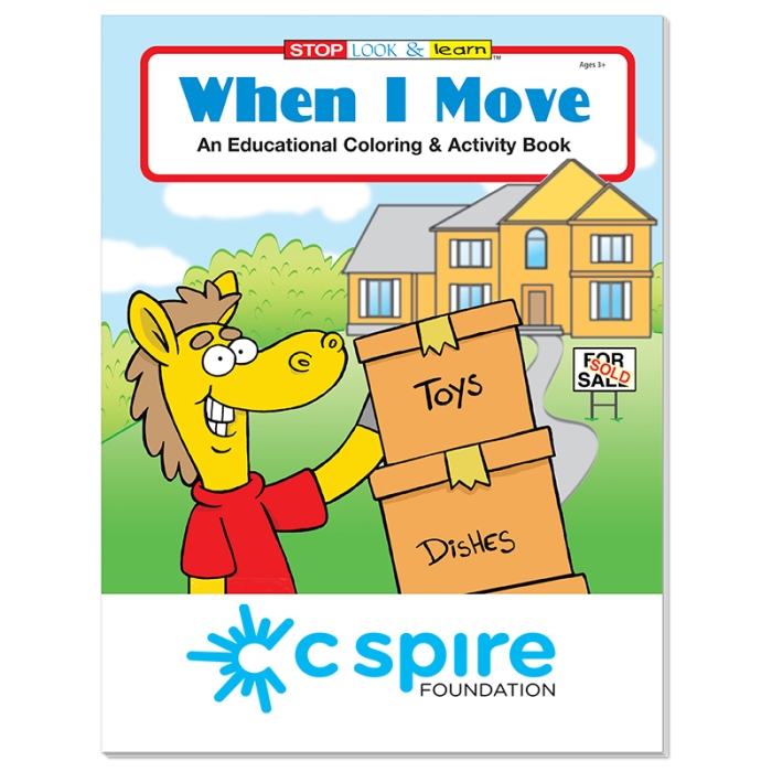 Promotional When I Move Coloring Books