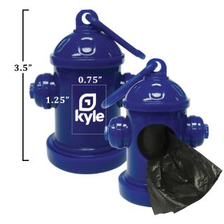 Fire Hydrant Pet Clean Up Baggie Dispenser