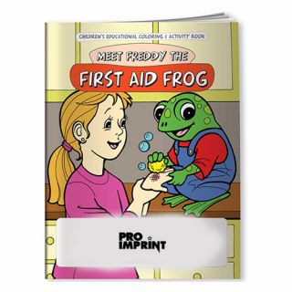 Meet Freddy the First Aid Frog Coloring Books