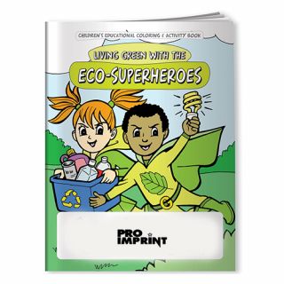 Eco-Superheroes-Living Green Coloring Books