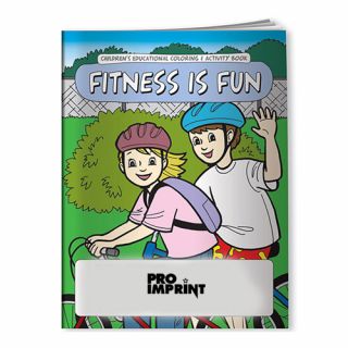 ized Fitness Is Fun Coloring Books