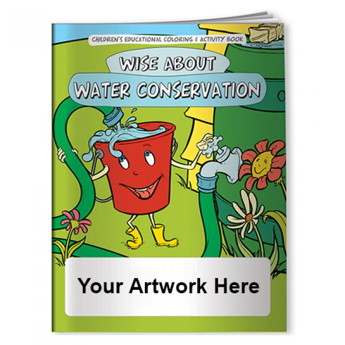 Personalized Environment-Wise About Water Conservation-Coloring Books