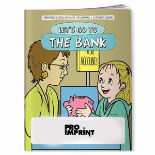 Let's Go To The Bank Coloring Books
