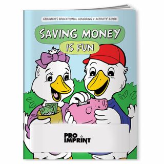 Finance-Saving Money is Fun Coloring Books