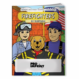Firefighters In Uniform Coloring Books