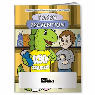 Coloring Books- Poison Prevention Dinosaur