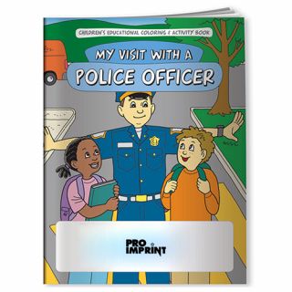 Coloring Books-My Visit with A Police Officer