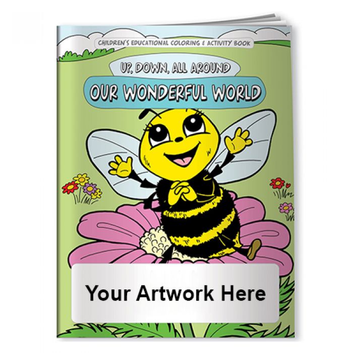 Promotional Coloring Books- Up, Down, All Around: Our Wonderful World