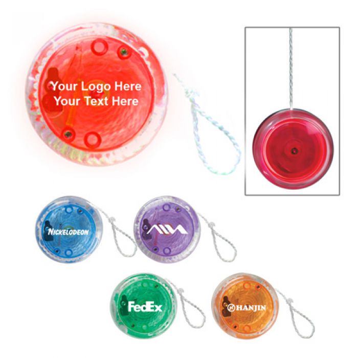 Logo Printed Light Up Yo-Yo