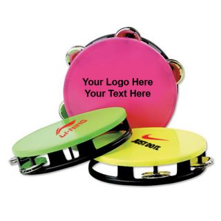 Assorted Black with Neon Tambourines