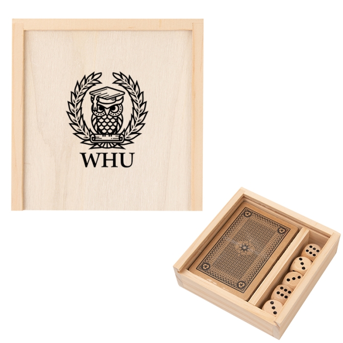 Imprinted Playing Cards and Dice Sets