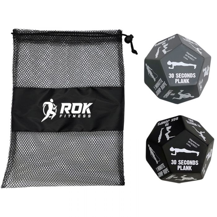Custom Printed Fitness Fun Dice Games