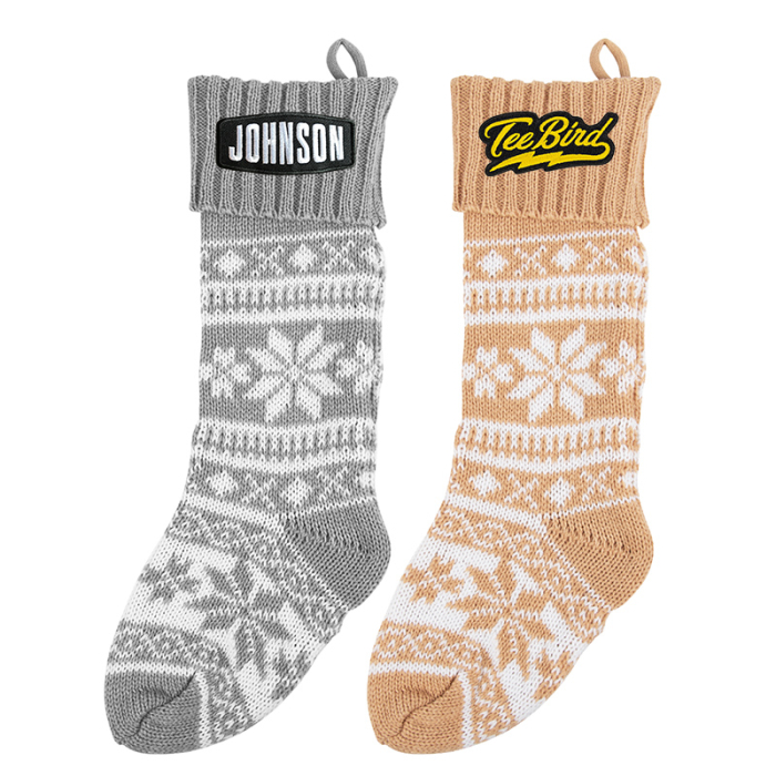 Custom Printed Holiday Stockings