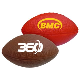 Printed 7 Inch Solid Color Foam Footballs