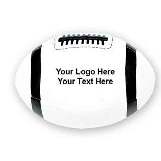 4 Inch Printed Plush Footballs