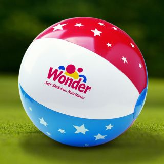16 Inch ized Stars & Stripes USA Beach Balls