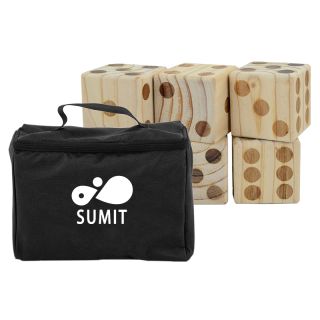 ized Oversize Wooden Yard Dice Games