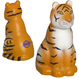 ized Sitting Tiger Stress Relievers