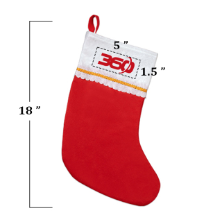 18 Inch Felt Christmas Stockings