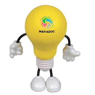 Lightbulb Stress Reliever Figures