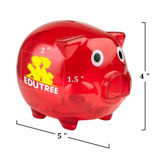Printed Classic 5 Inch Piggy Bank