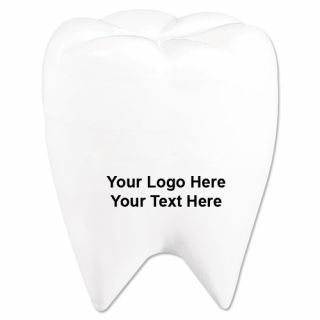 Printed White Tooth Banks