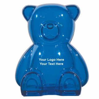 Plastic Bear Shape Banks