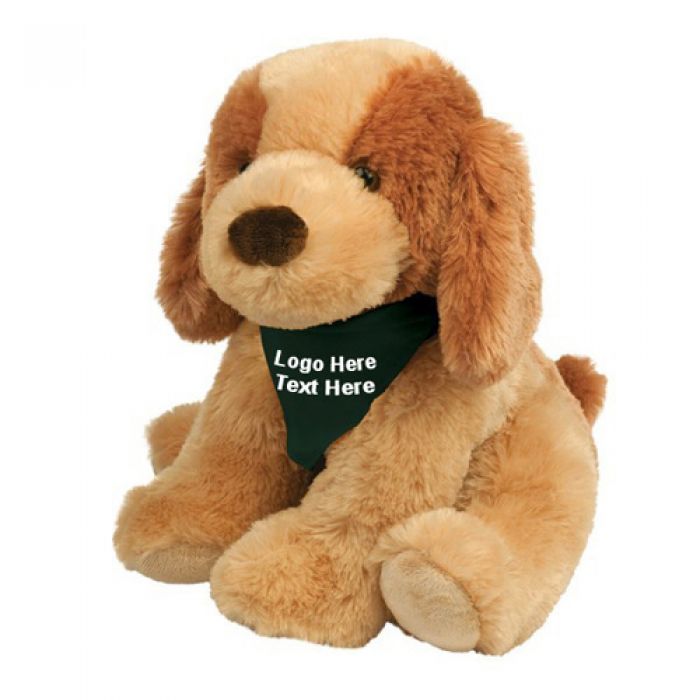 Custom Imprinted Plush Puppy Toys