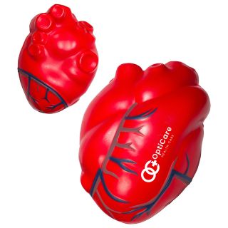 Heart with Blue Veins Stress Relievers