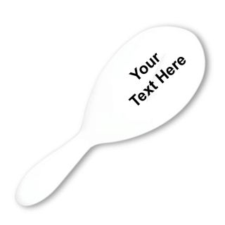Printed Maraca-White