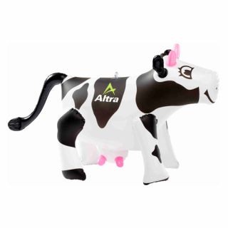 17 Inch Logo Inflatable Cow