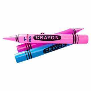 46 Inch Inflatable Crayons