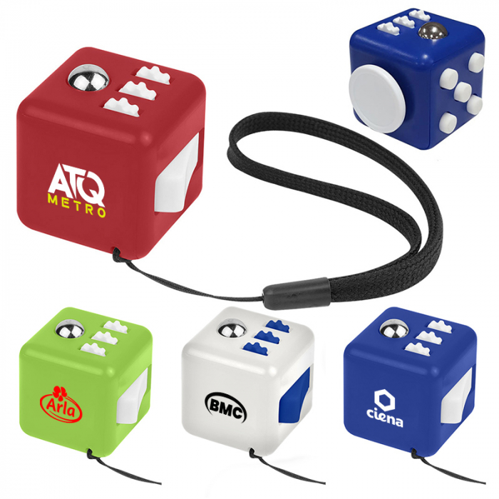 Promotional Logo Fun Cube Stress Reliever