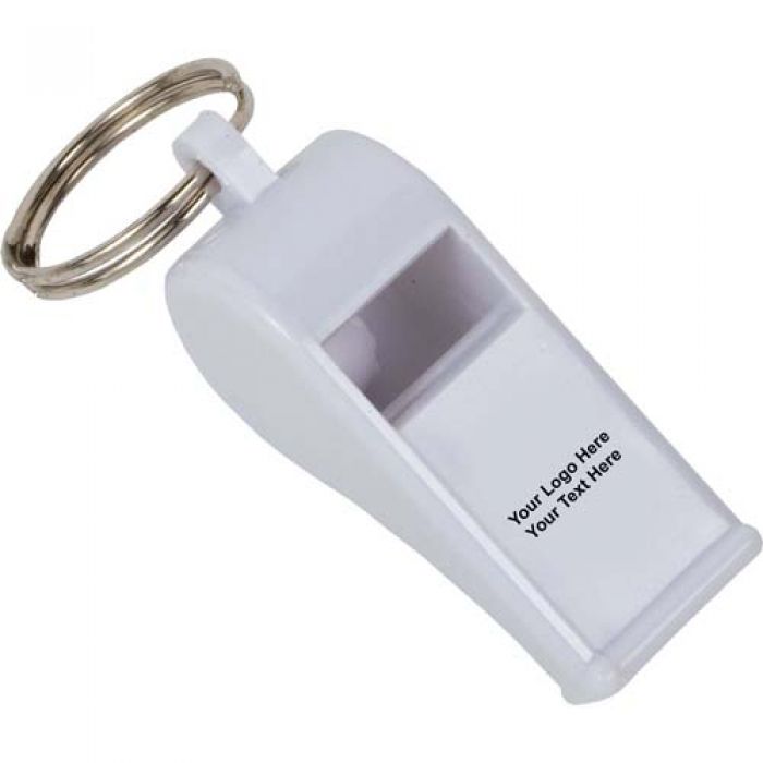 Personalized Whistles with Key Ring