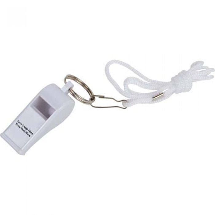 Promotional Logo Whistles On a Rope