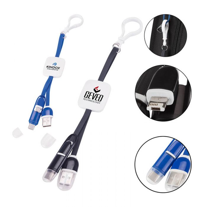 Custom Printed Taurus Charger Cable Sets