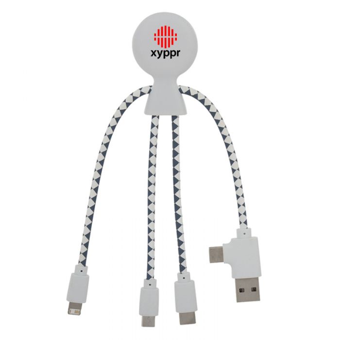 Custom Printed Xoopar Mr Bio All In One Charging Cables
