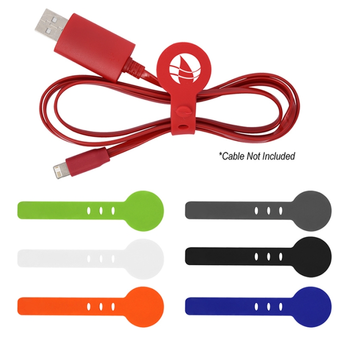 Customized Adjustable Silicone Cable Ties