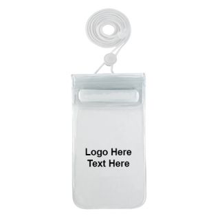 Printed Waterproof Pouch with Neck Cord