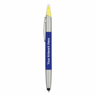 Logo 3-In-1 Pen/Highlighter/Stylus